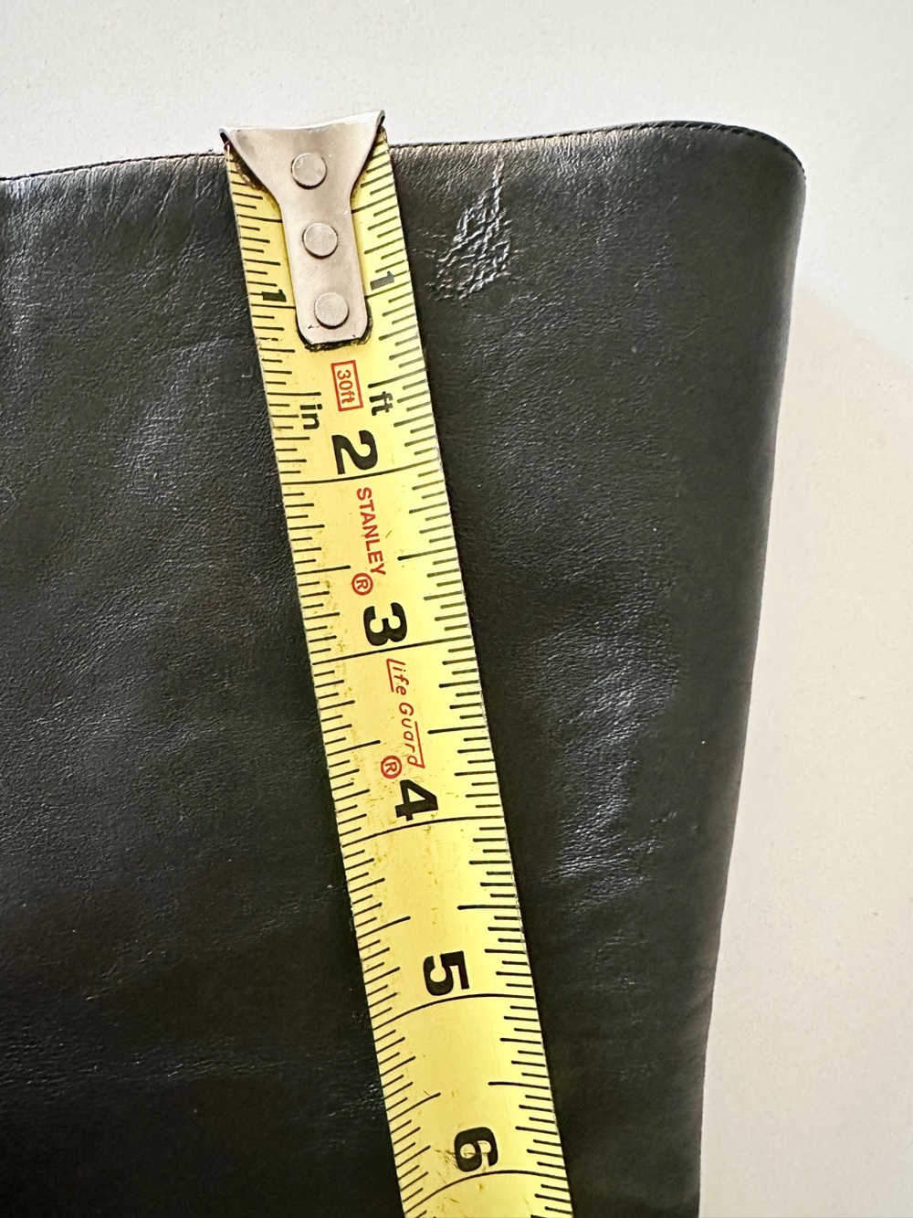 Pleaser Thigh High Stiletto Boots Genuine Leather Black Size 10 - Picture 12 of 16